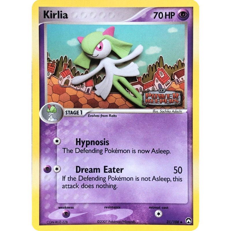 Kirlia (31/108) (Stamped) [EX: Power Keepers]