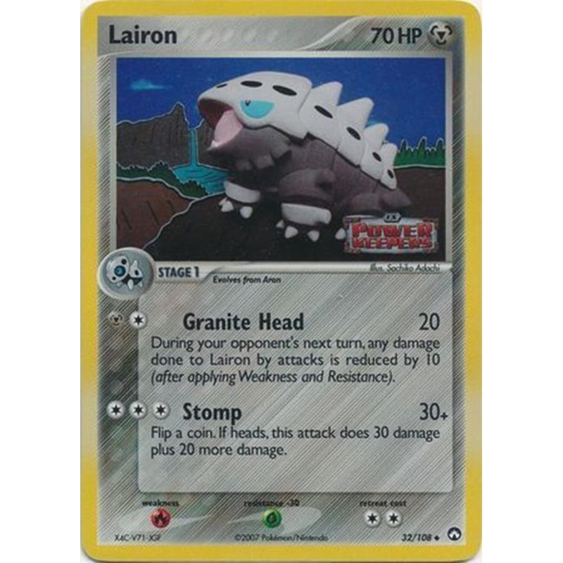 Lairon (32/108) (Stamped) [EX: Power Keepers]