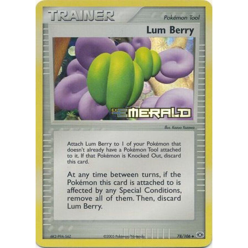 Lum Berry (78/106) (Stamped) [EX: Emerald]