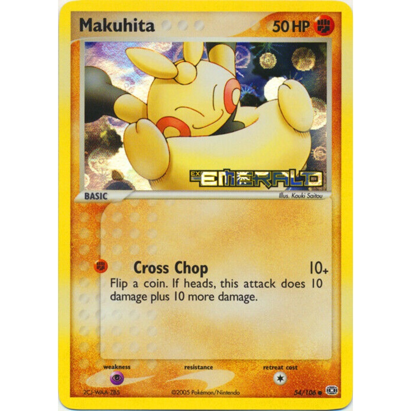 Makuhita (54/106) (Stamped) [EX: Emerald]