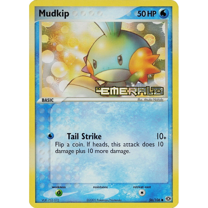 Mudkip (56/106) (Stamped) [EX: Emerald]
