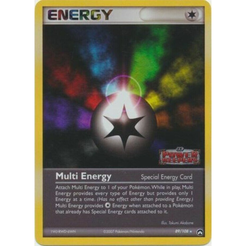 Multi Energy (89/108) (Stamped) [EX: Power Keepers]
