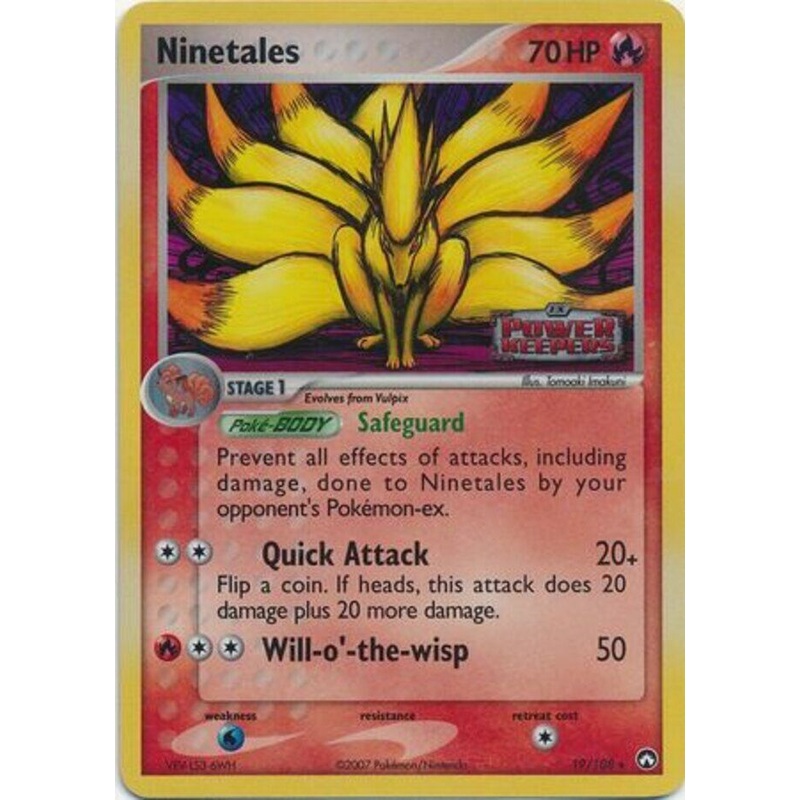 Ninetales (19/108) (Stamped) [EX: Power Keepers]