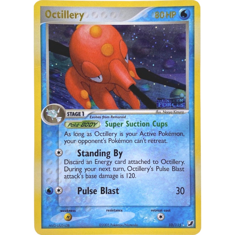 Octillery (10/115) (Stamped) [EX: Unseen Forces]