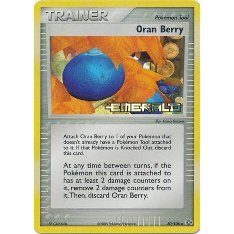 Oran Berry (80/106) (Stamped) [EX: Emerald]