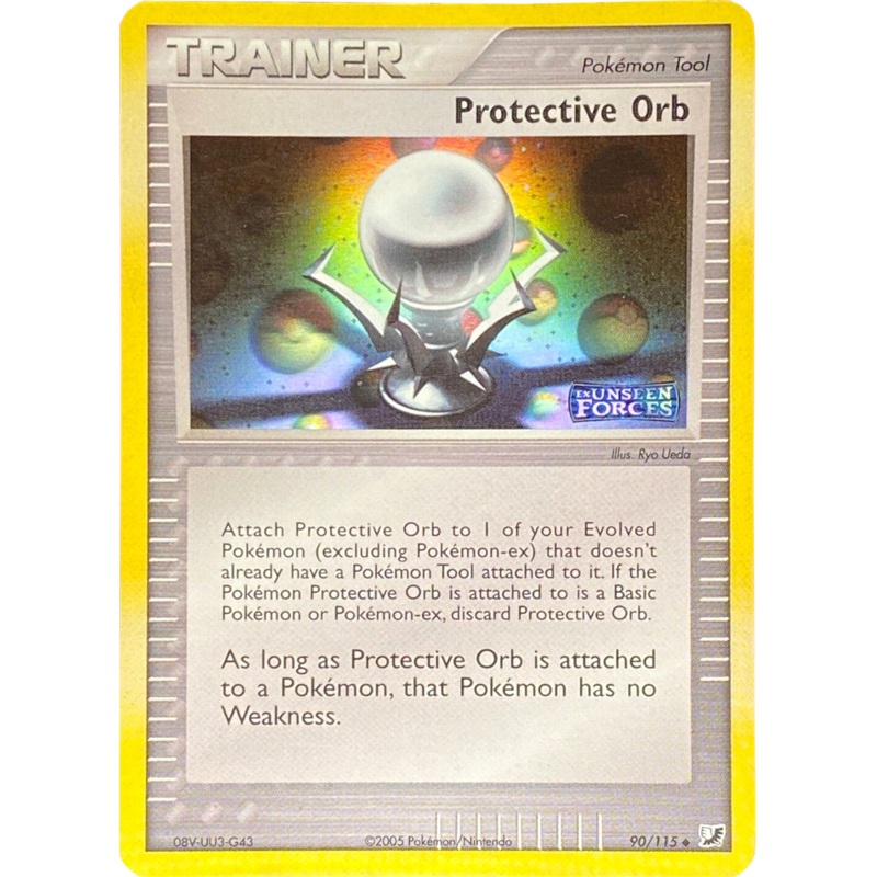 Protective Orb (90/115) (Stamped) [EX: Unseen Forces]