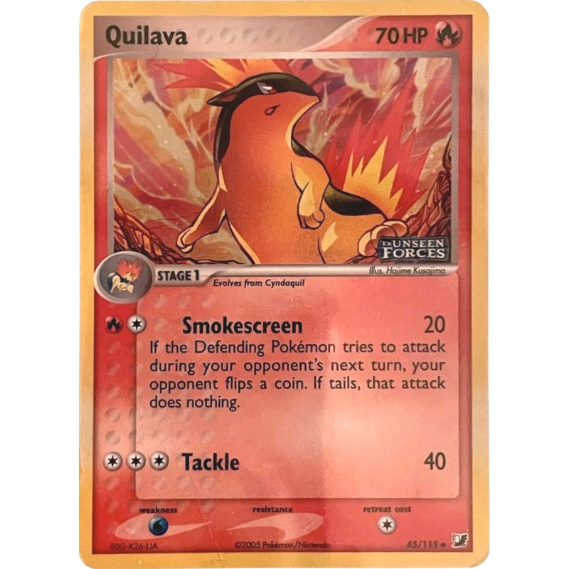 Quilava (45/115) (Stamped) [EX: Unseen Forces]