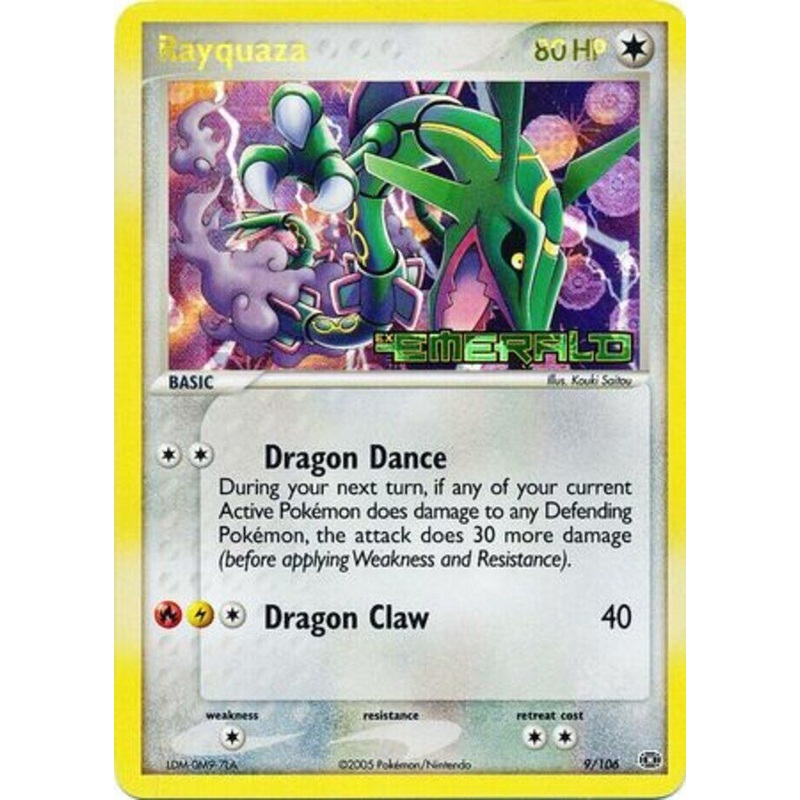 Rayquaza (9/106) (Stamped) [EX: Emerald]