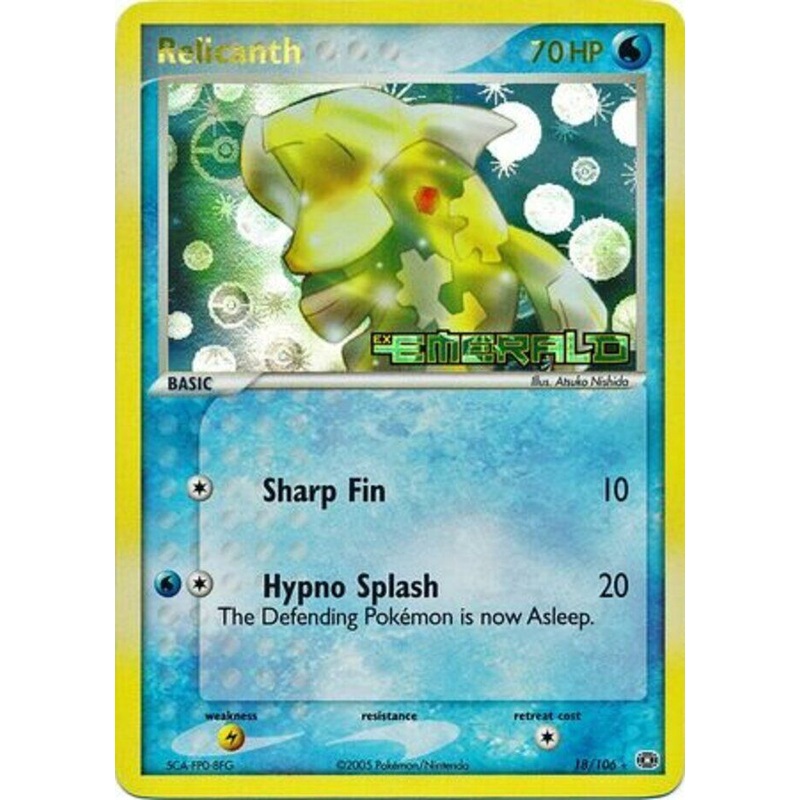 Relicanth (18/106) (Stamped) [EX: Emerald]