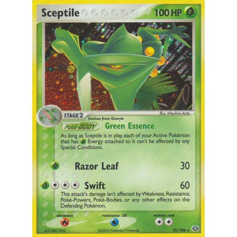 Sceptile (10/106) (Theme Deck Exclusive) [EX: Emerald]