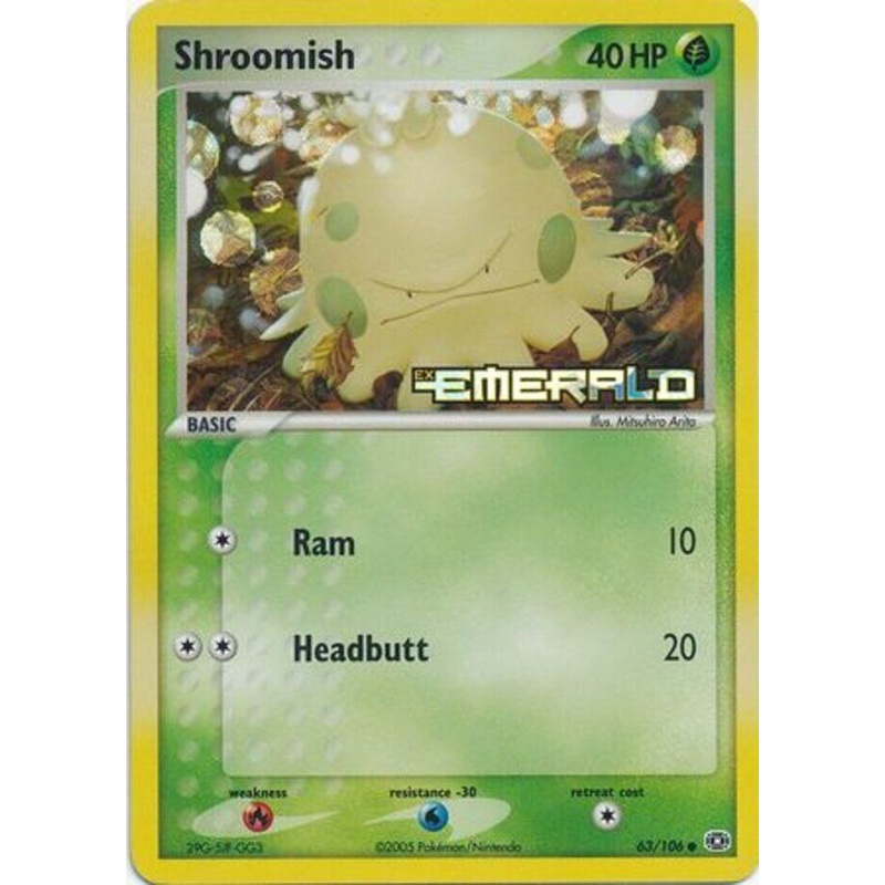 Shroomish (63/106) (Stamped) [EX: Emerald]