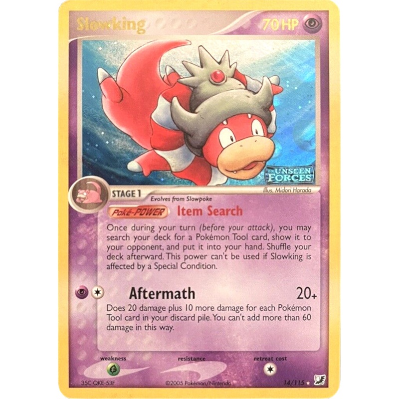 Slowking (14/115) (Stamped) [EX: Unseen Forces]