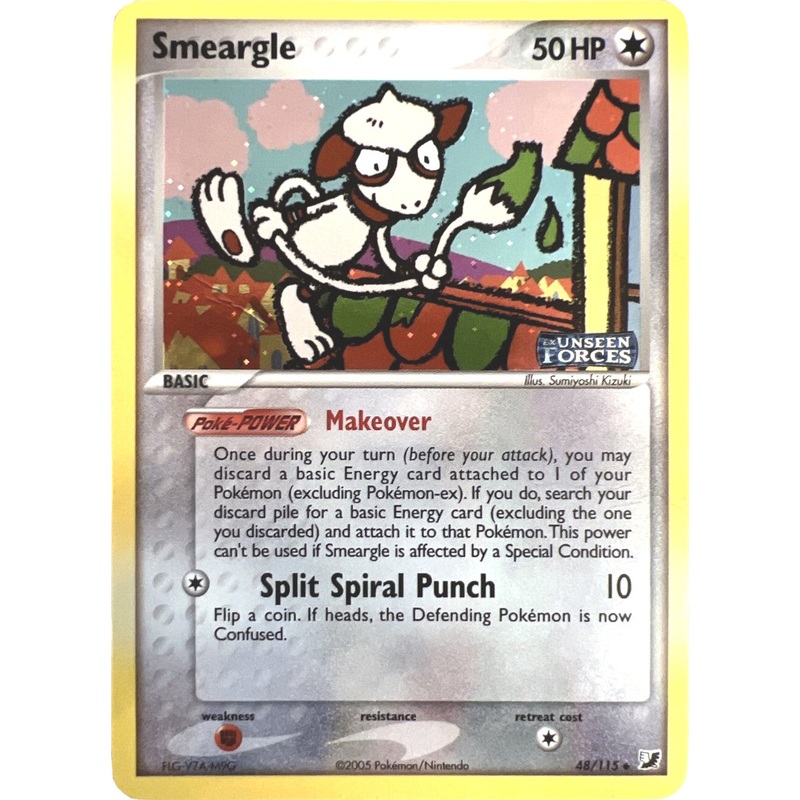 Smeargle (48/115) (Stamped) [EX: Unseen Forces]