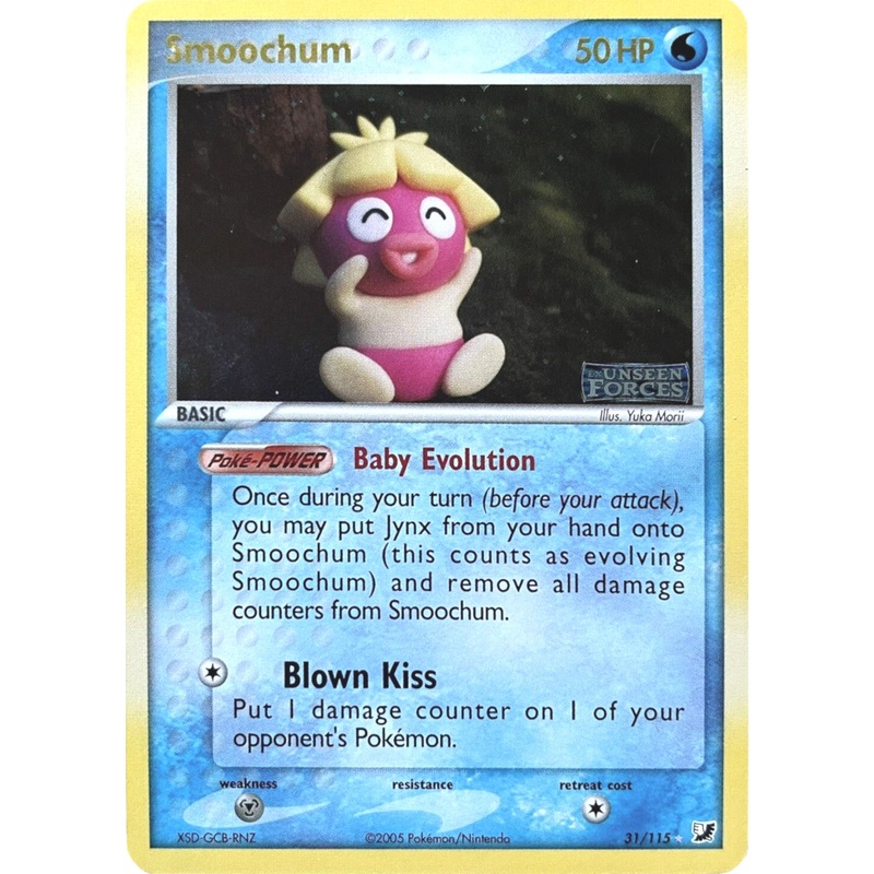 Smoochum (31/115) (Stamped) [EX: Unseen Forces]