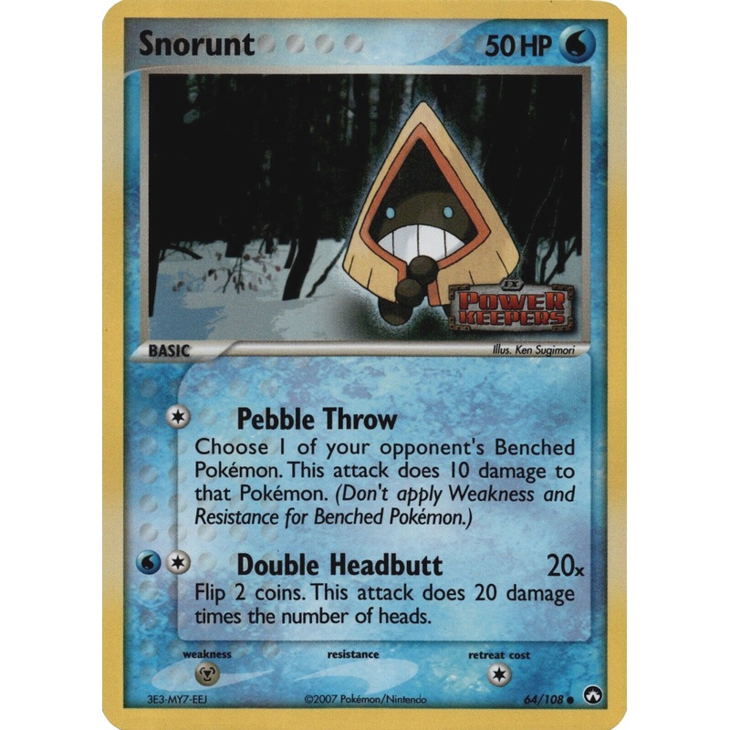 Snorunt (64/108) (Stamped) [EX: Power Keepers]