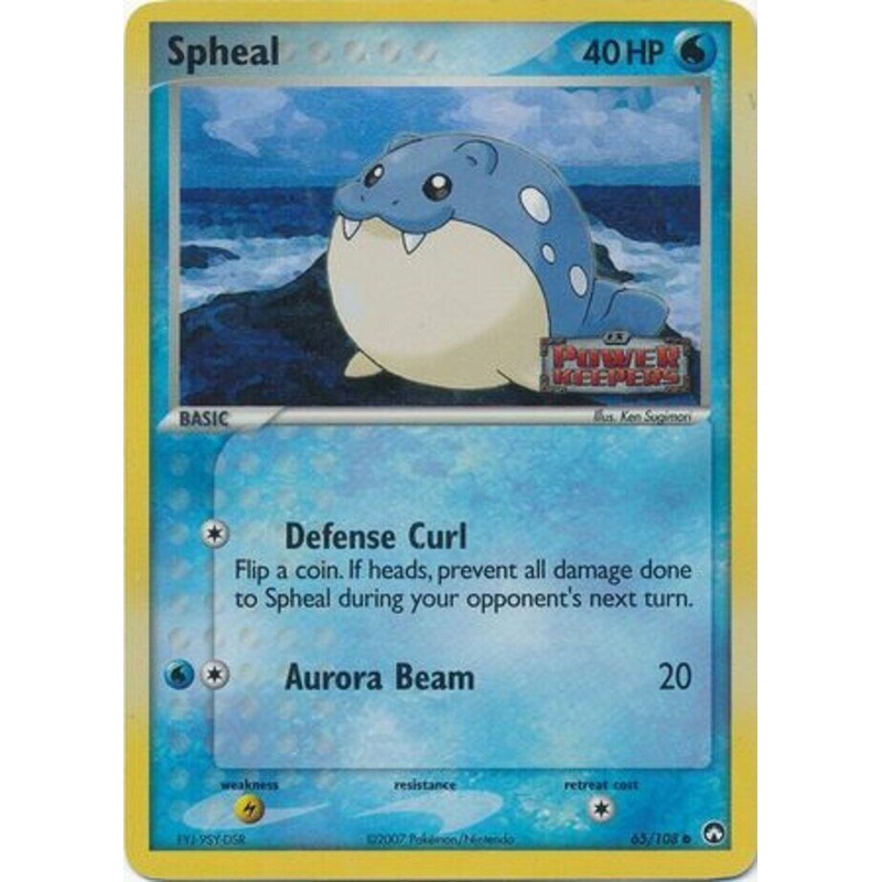 Spheal (65/108) (Stamped) [EX: Power Keepers]