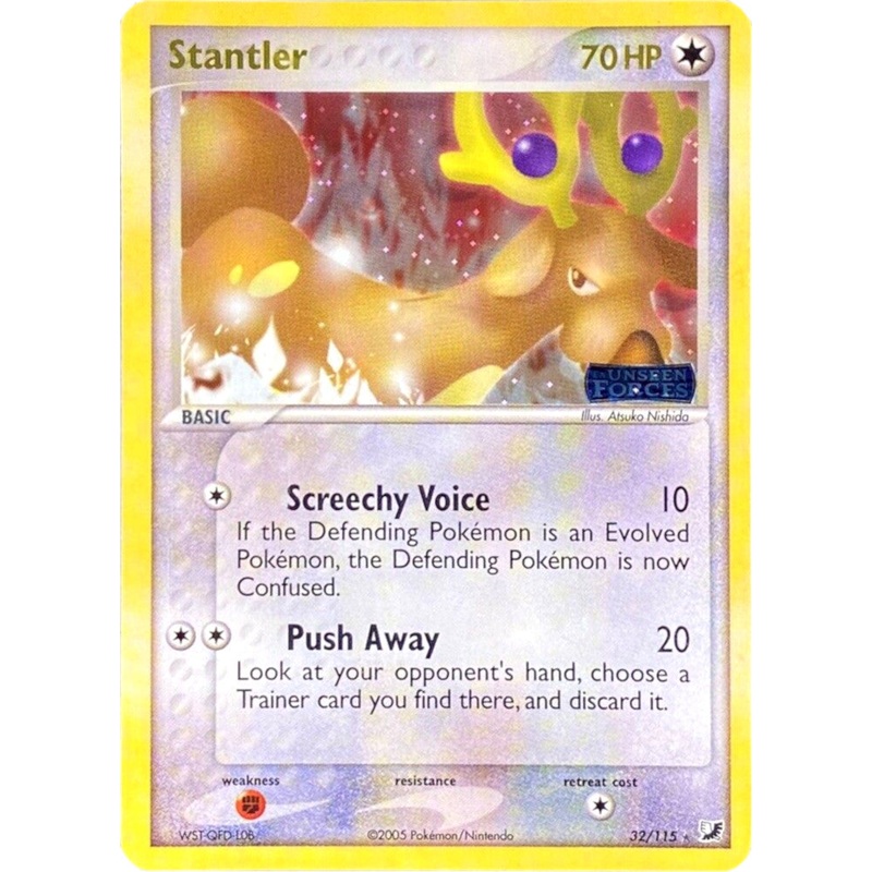 Stantler (32/115) (Stamped) [EX: Unseen Forces]
