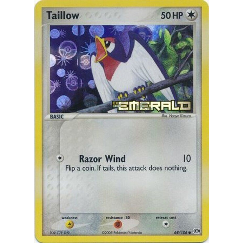 Taillow (68/106) (Stamped) [EX: Emerald]