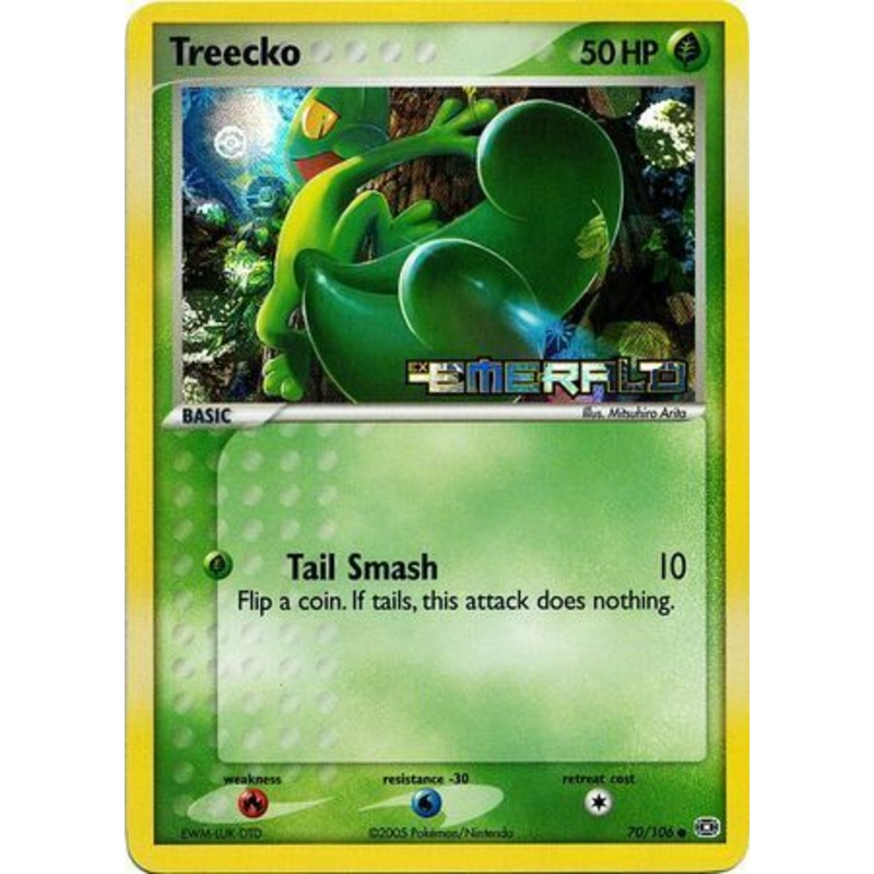 Treecko (70/106) (Stamped) [EX: Emerald]