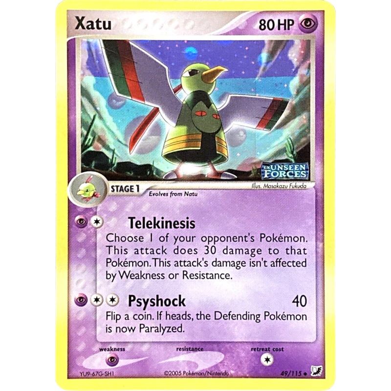 Xatu (49/115) (Stamped) [EX: Unseen Forces]