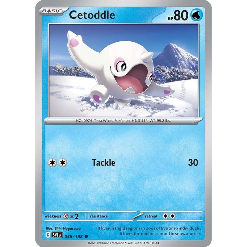 Cetoddle (058/198) [Scarlet & Violet: Base Set]