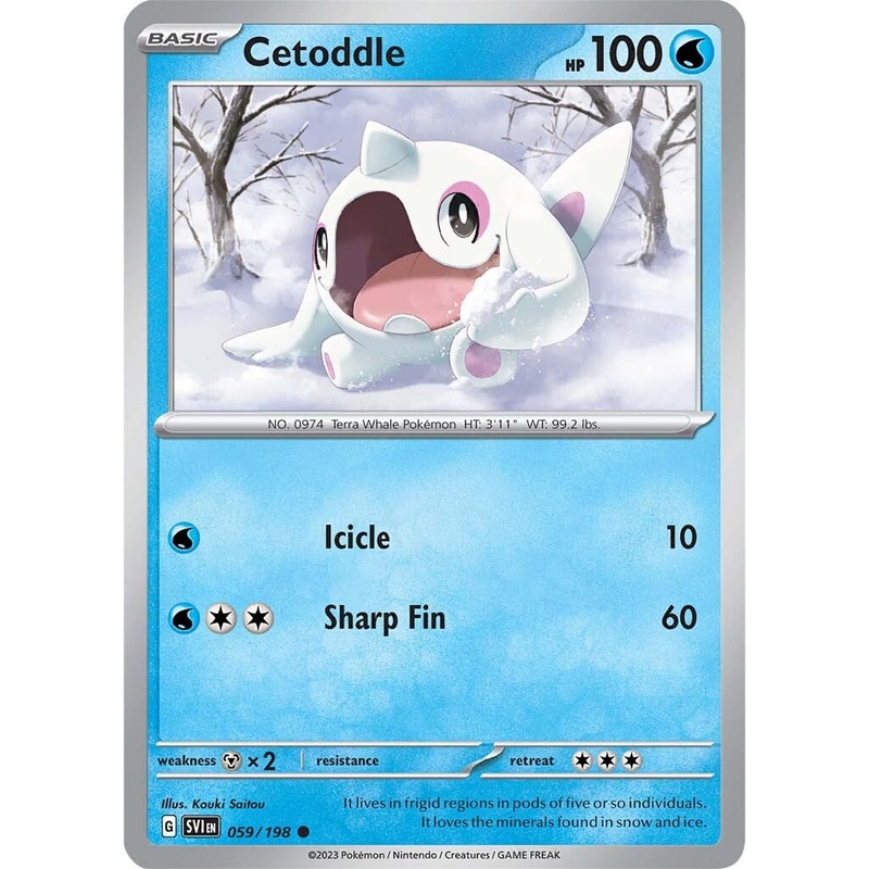 Cetoddle (059/198) [Scarlet & Violet: Base Set]