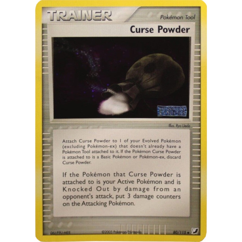 Curse Powder (80/115) (Stamped) [EX: Unseen Forces]