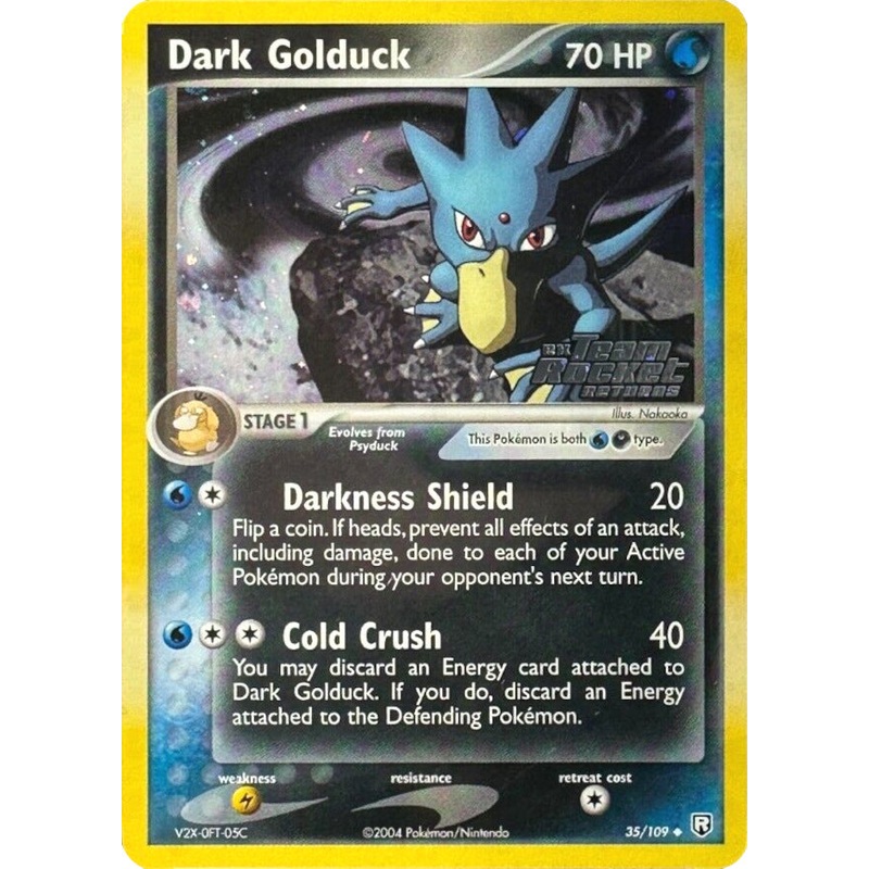 Dark Golduck (35/109) (Stamped) [EX: Team Rocket Returns]