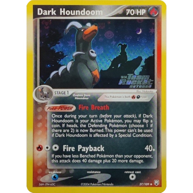 Dark Houndoom (37/109) (Stamped) [EX: Team Rocket Returns]