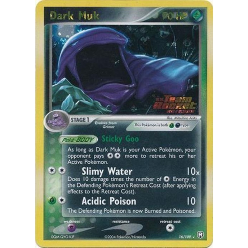 Dark Muk (16/109) (Stamped) [EX: Team Rocket Returns]