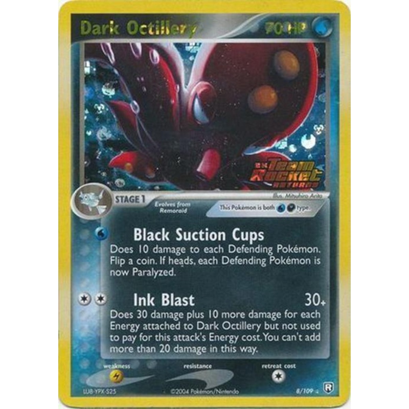 Dark Octillery (8/109) (Stamped) [EX: Team Rocket Returns]
