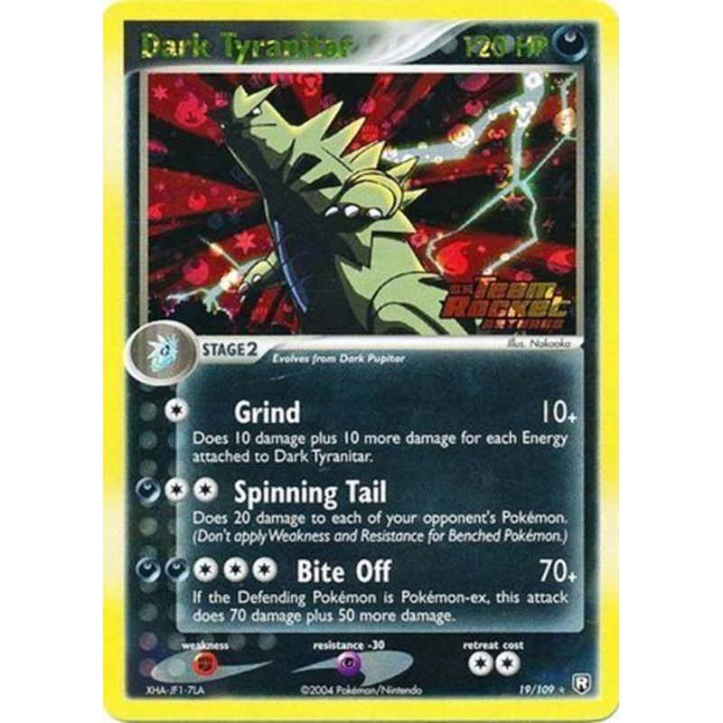 Dark Tyranitar (19/109) (Stamped) [EX: Team Rocket Returns]