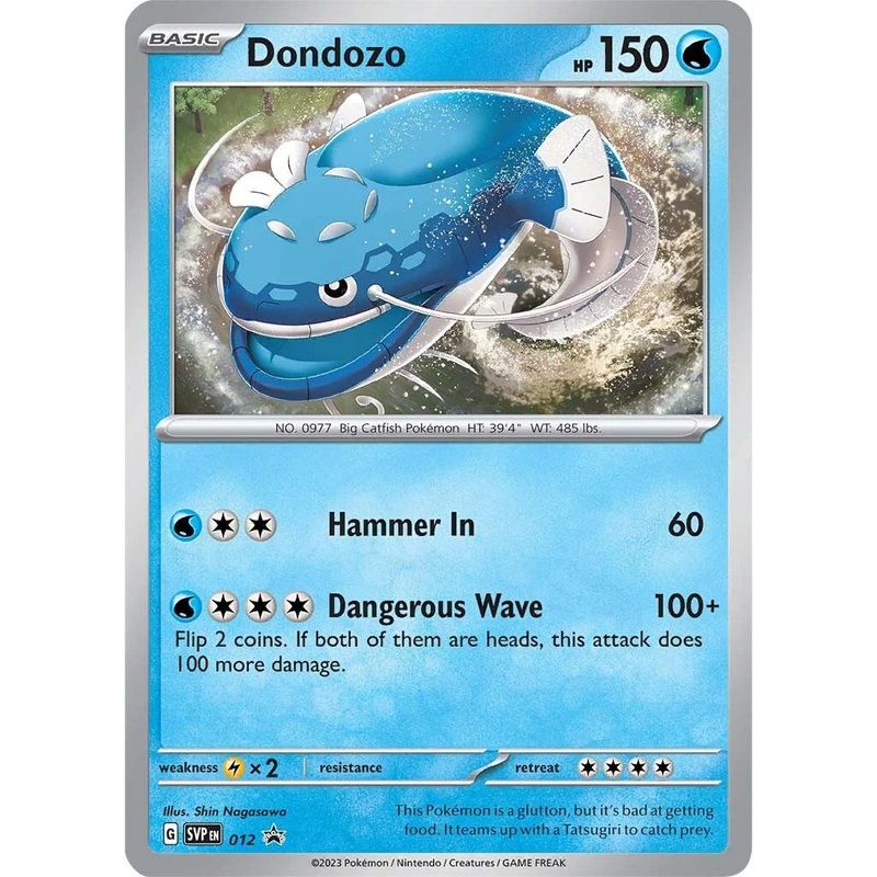 Dondozo (012) [Scarlet & Violet: Black Star Promos]