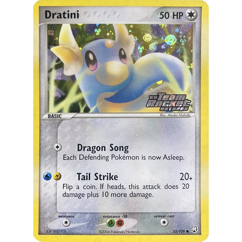Dratini (53/109) (Stamped) [EX: Team Rocket Returns]