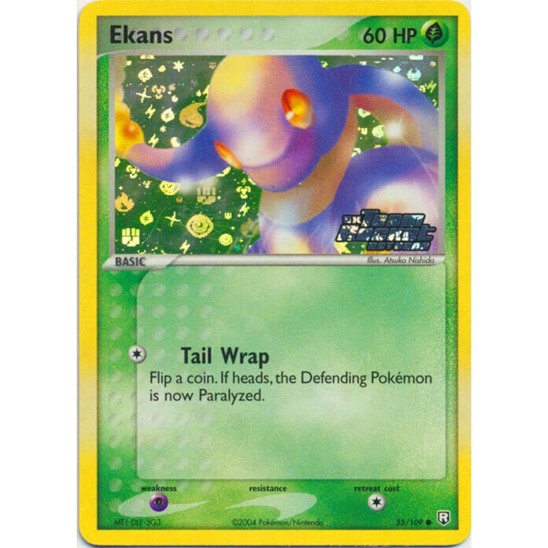 Ekans (55/109) (Stamped) [EX: Team Rocket Returns]