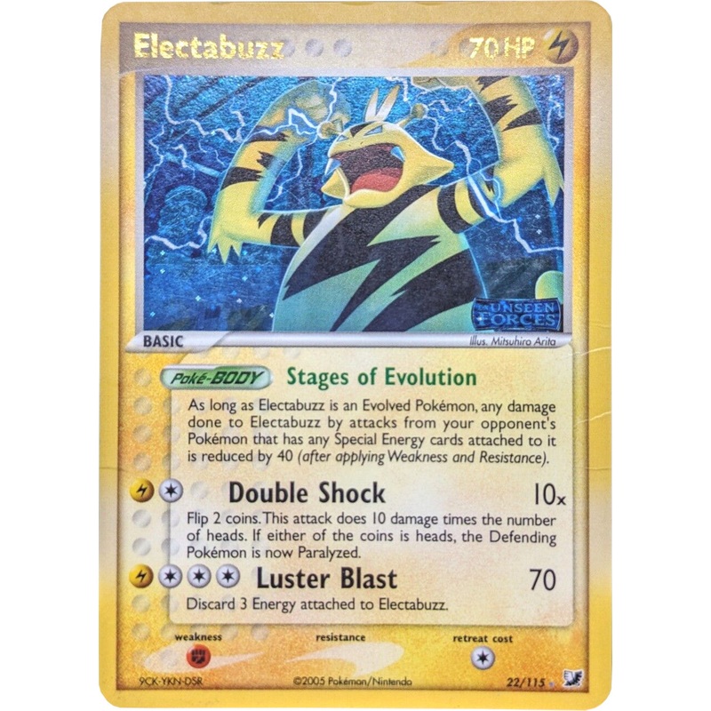 Electabuzz (22/115) (Stamped) [EX: Unseen Forces]