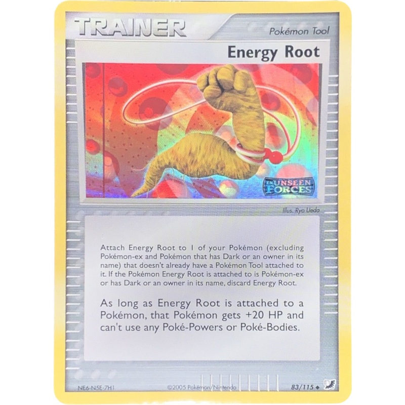Energy Root (83/115) (Stamped) [EX: Unseen Forces]