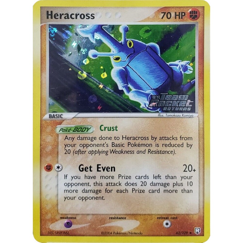 Heracross (43/109) (Stamped) [EX: Team Rocket Returns]