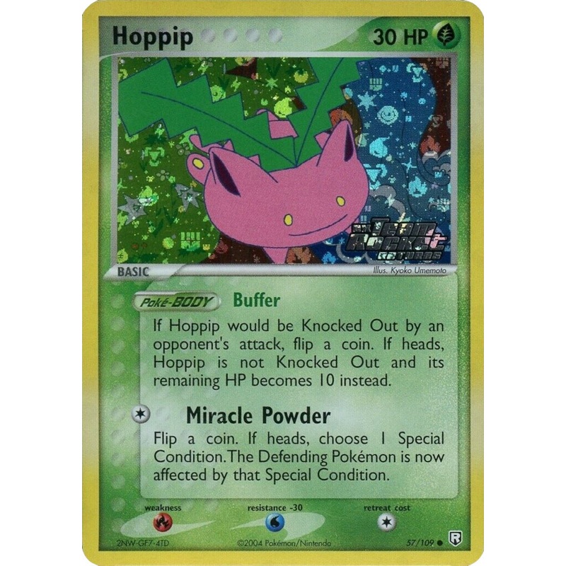 Hoppip (57/109) (Stamped) [EX: Team Rocket Returns]