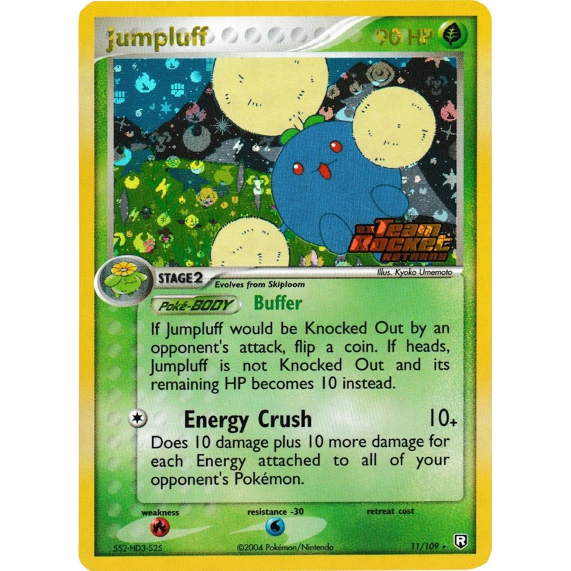 Jumpluff (11/109) (Stamped) [EX: Team Rocket Returns]