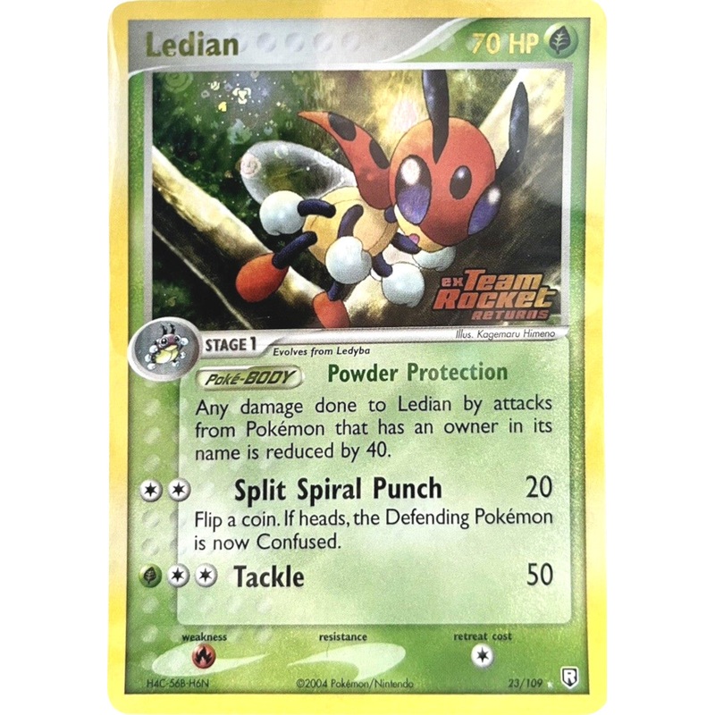 Ledian (23/109) (Stamped) [EX: Team Rocket Returns]