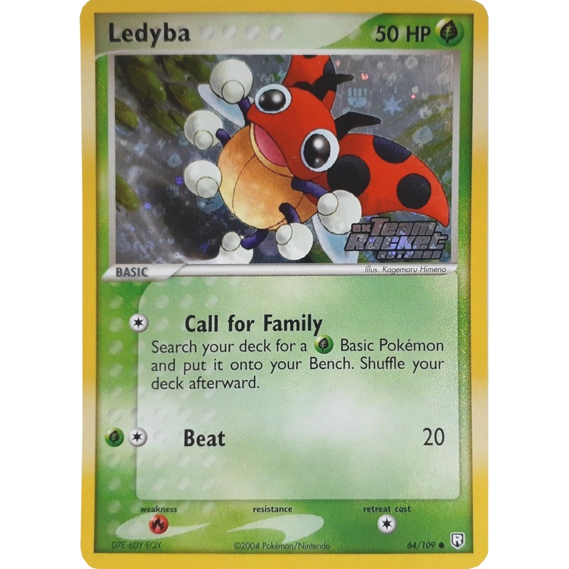 Ledyba (64/109) (Stamped) [EX: Team Rocket Returns]