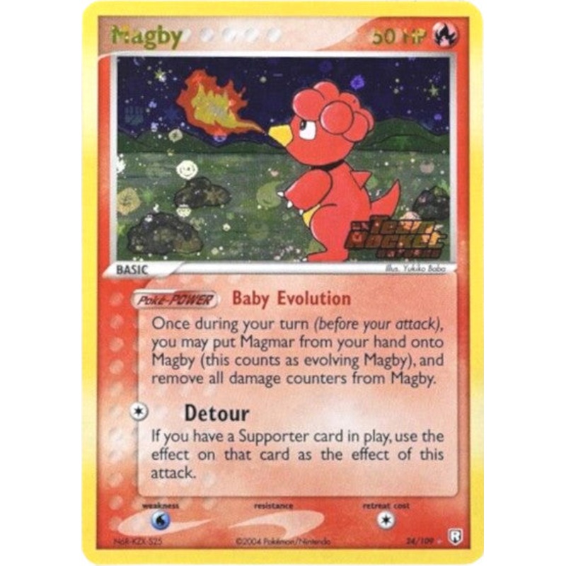 Magby (24/109) (Stamped) [EX: Team Rocket Returns]