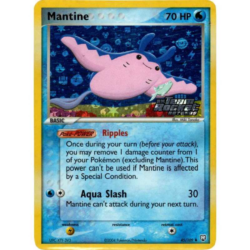 Mantine (45/109) (Stamped) [EX: Team Rocket Returns]