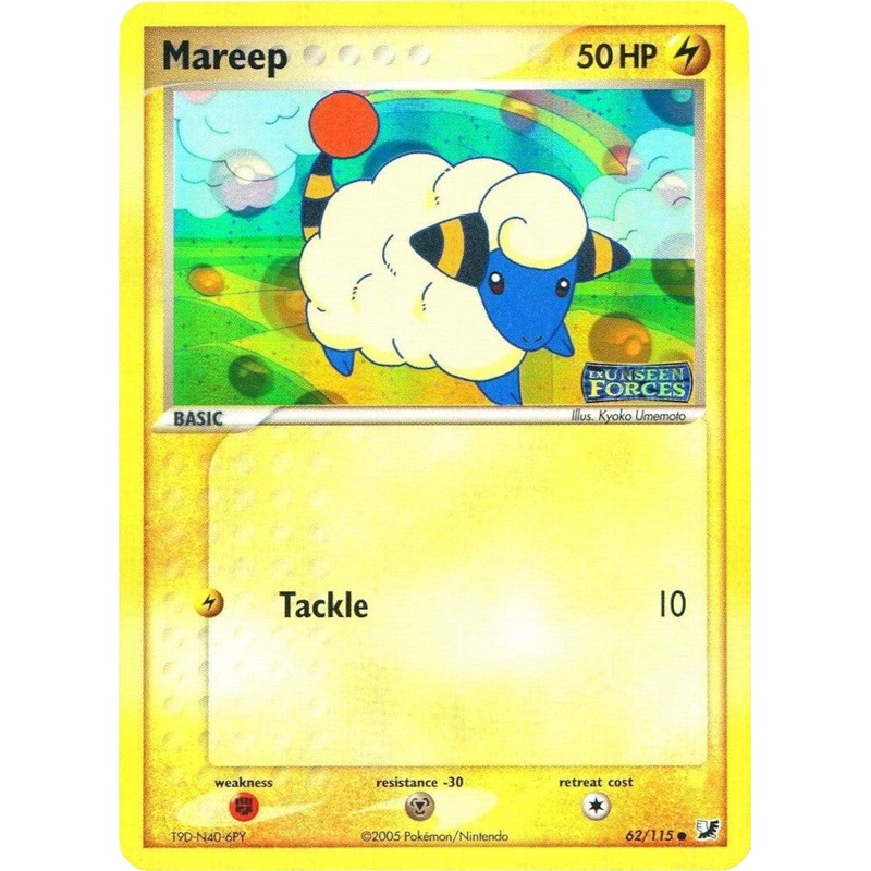 Mareep (62/115) (Stamped) [EX: Unseen Forces]