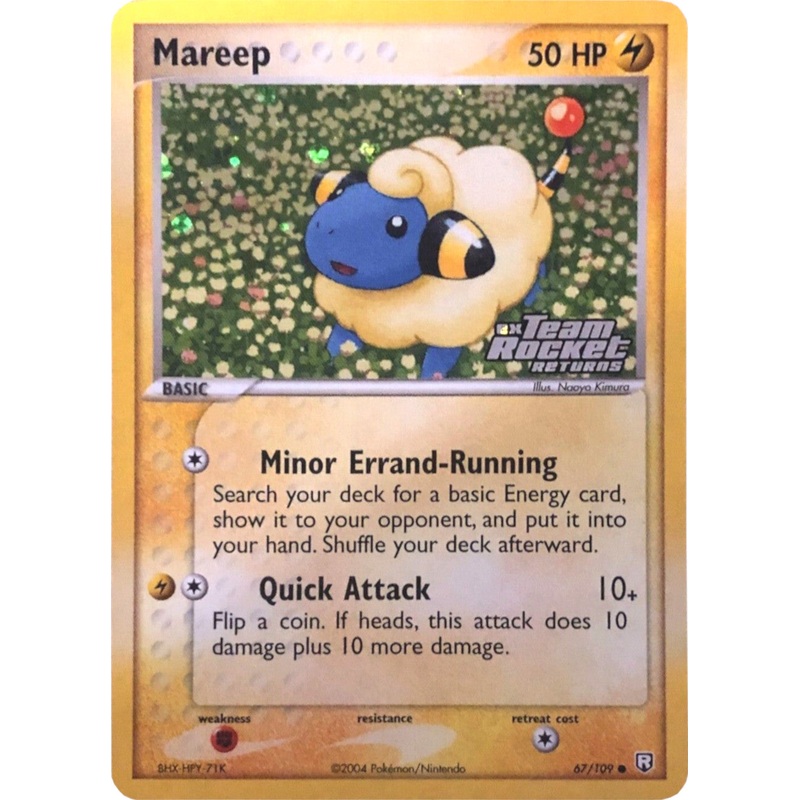 Mareep (67/109) (Stamped) [EX: Team Rocket Returns]