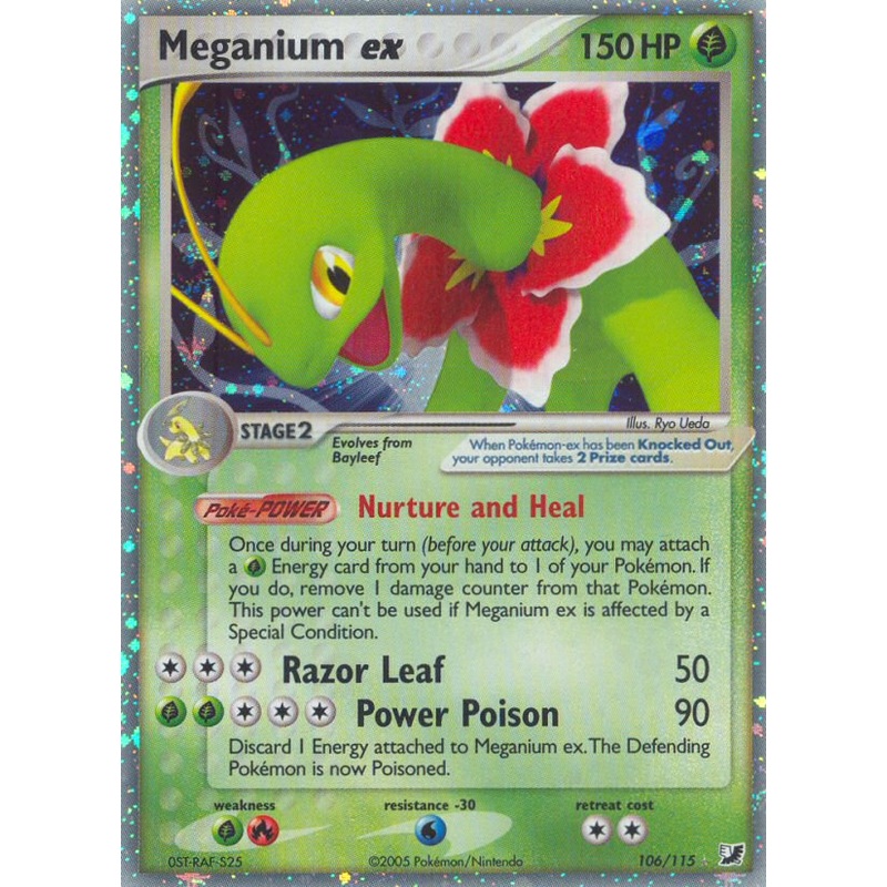 Meganium ex (106/115) [EX: Unseen Forces]