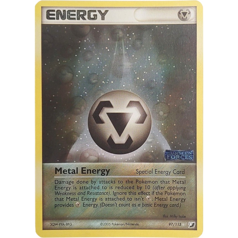Metal Energy (97/115) (Stamped) [EX: Unseen Forces]