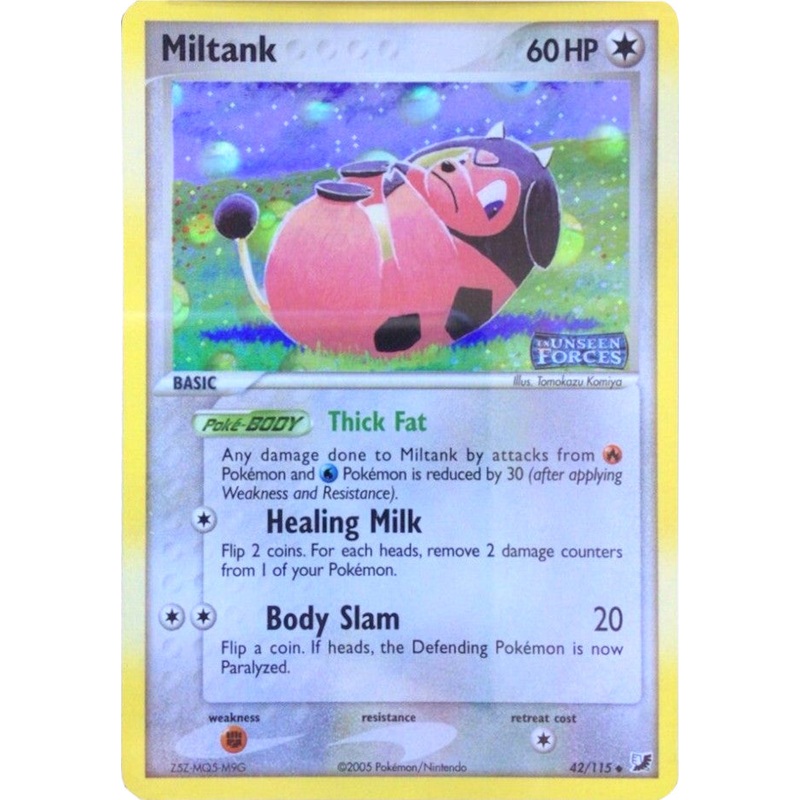 Miltank (42/115) (Stamped) [EX: Unseen Forces]