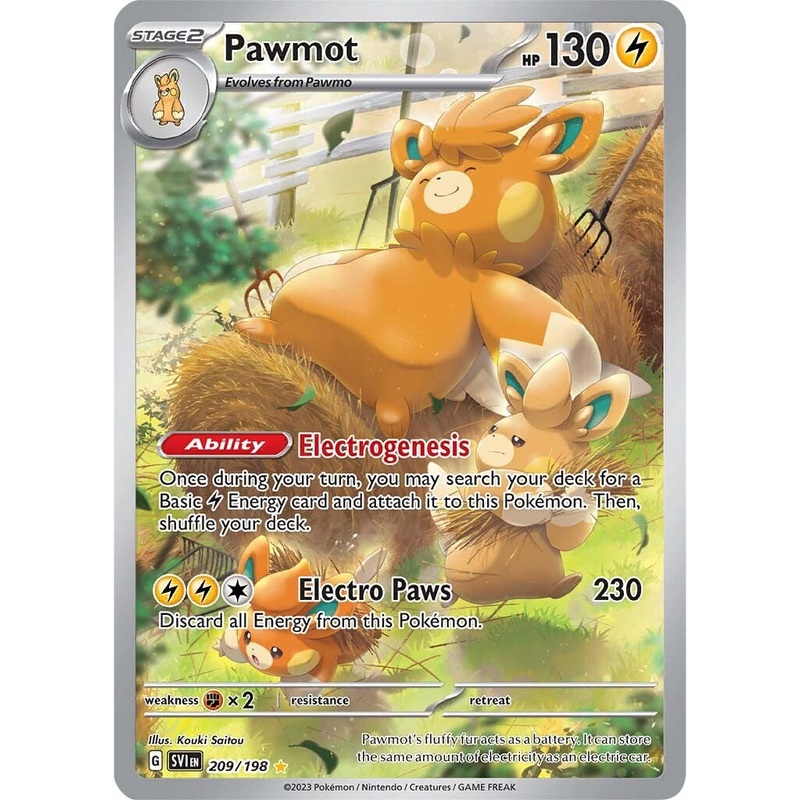 Pawmot (209/198) [Scarlet & Violet: Base Set]